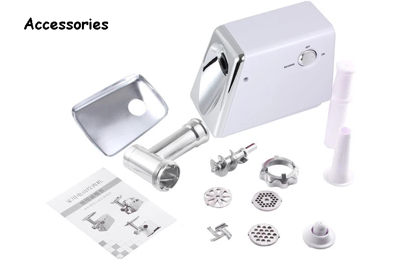 Бытовая электрическая мясорубка Multi-function Мясорубка скручивающая машина измельчитель колбасная машина 220 В MGA