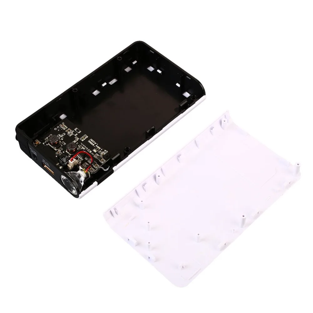 12V DIY Car Jump Starter Kit Shell Emergency Start Power USB Auto Motorcycle Power Bank With LED Lights Nest Material No Battery