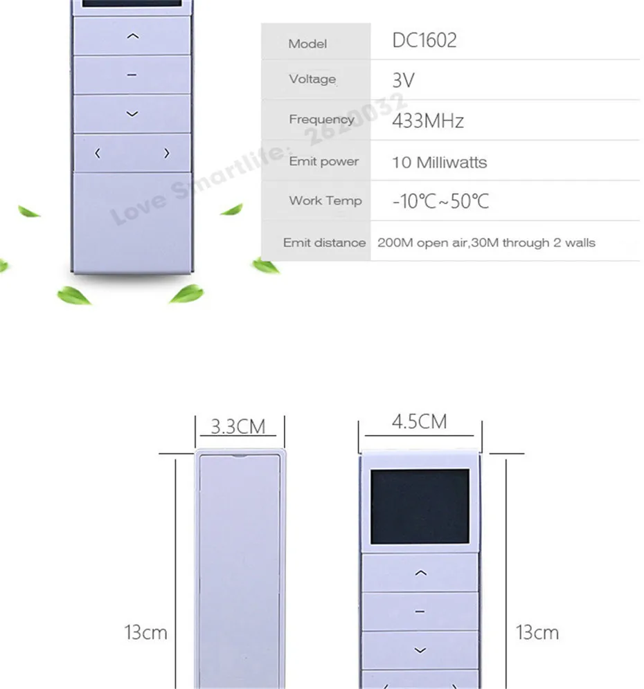 Dooya пульт дистанционного управления DC2760 DC2700 DC1602 DC92 для Dooya занавеска С Электроприводом KT320/DT52/KT82TN/DT360, шторы Аксессуары