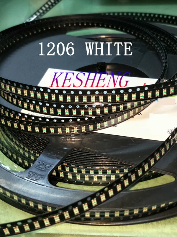 200 шт. SMD 0402 0603 0805 2835 3528 1206 5050 светодиод Diodo белый/теплый белый/Branco диод супер яркий