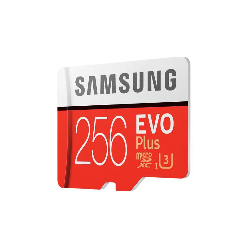 Samsung Evo plus micro sd карта 32 Гб 64 Гб 128 ГБ 256 ГБ 512 ГБ sdxc u3 cartao de memoria tarjeta sd компактный флэш-планшет - Емкость: 256GB