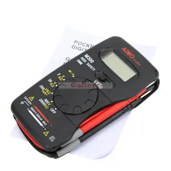 

Aimo M300 Mini Handheld Digital Lcd Multimeter High Safety Dmm Meter Ammeter Ohmmeter Voltmeter Tester Multimetro Lcd Multimeter