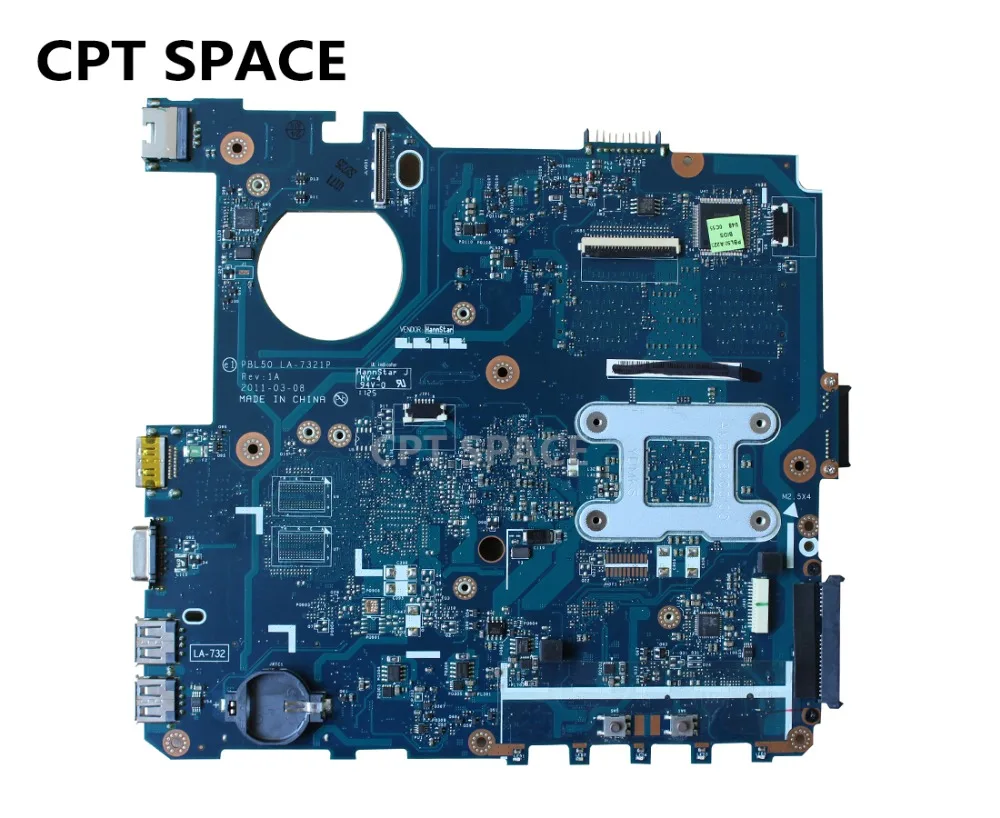 PBL50 LA-7321P REV: 1A K43U материнская плата для ноутбука Asus K43U X43U K43B K43BR K43BY Материнская плата ноутбука тестирование