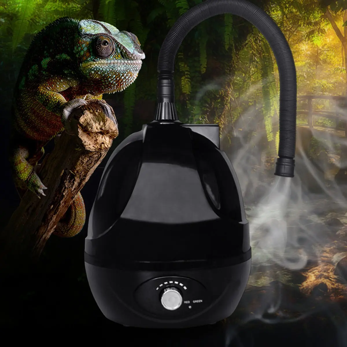 

2.5L ABS Amphibians Reptile Fogger Humidifier Vaporizer Fog Maker Generator For All Kinds Of Reptiles Amphibians Pet Supplies