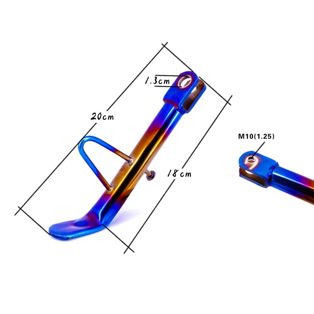 Мотоциклетные боковые подставки для скутера, стояночные стойки для мотоцикла, Модифицированная подставка для ног, универсальная подставка для YAMAHA Honda SUZUKI