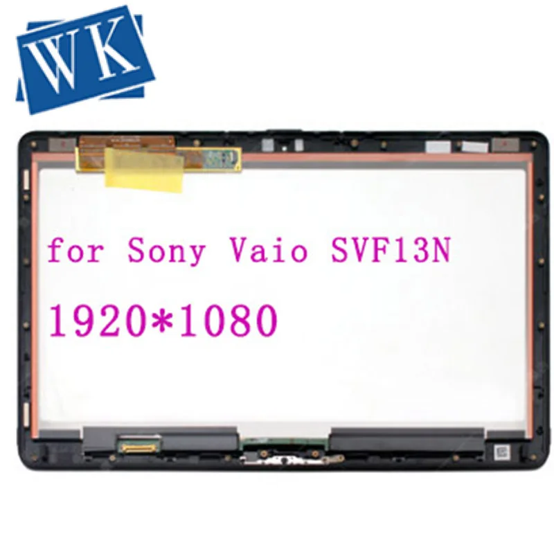Сенсорный ЖК экран 13 3 дюйма с цифровым преобразователем в сборе для Sony Vaio SVF13N17SCB
