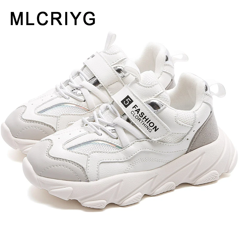 

Autumn New Kids Sport Sneakers Children Black Shoes Baby Girls Mesh Casual Sneakers Boys Brand Chunky Sneakers Fashion Trainers