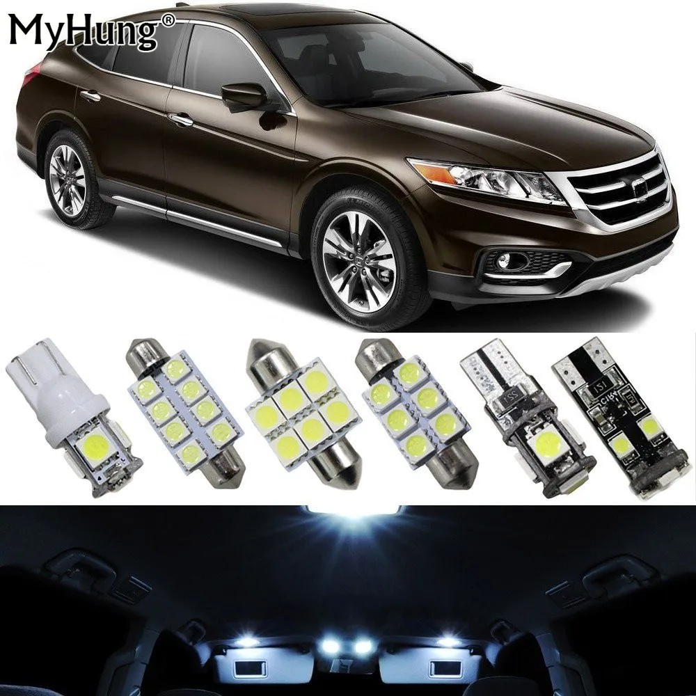 Светодиодный Подсветка салона для автомобилей HONDA CROSSTOUR автомобиля замена
