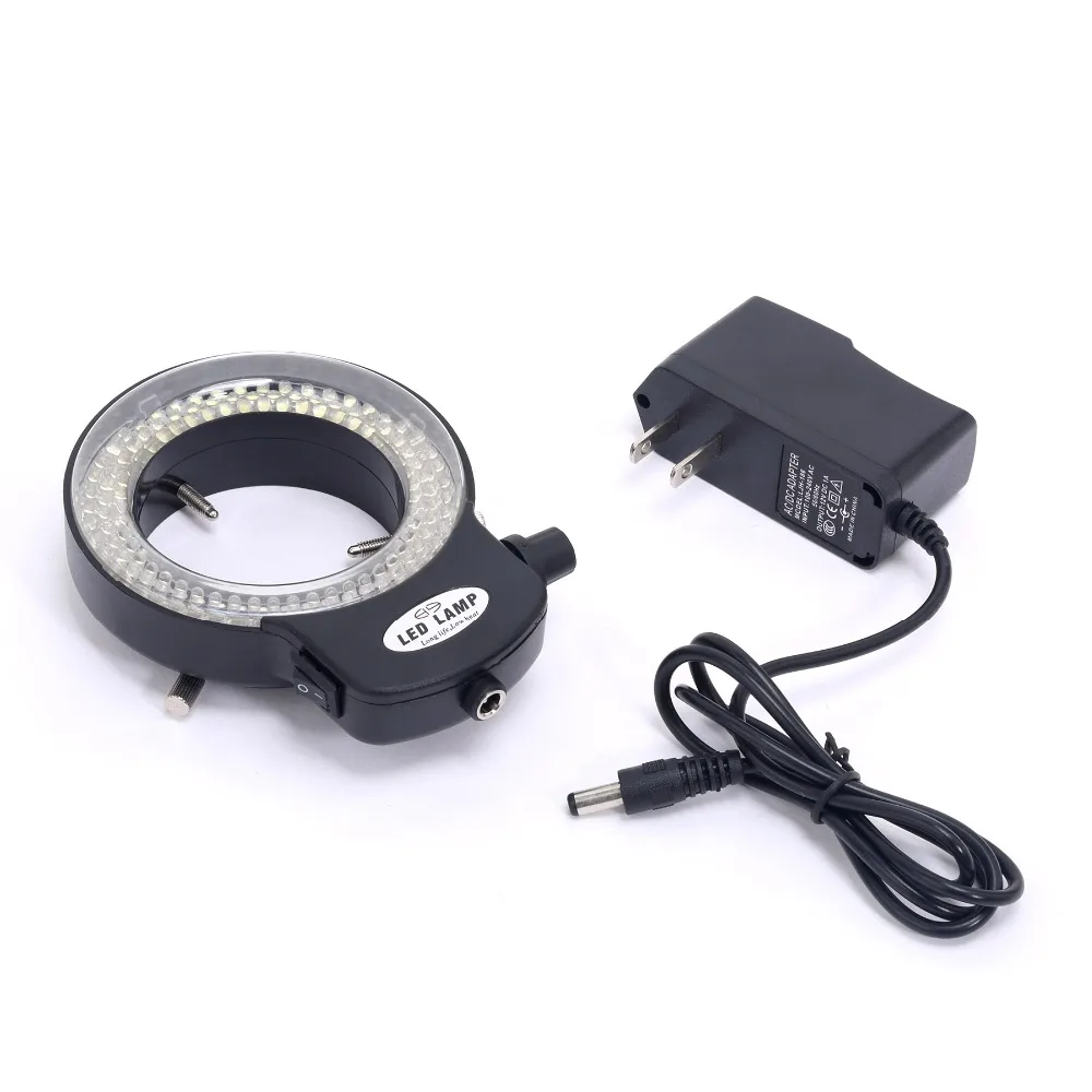 Adjustable 144 LED Ring Light Illuminator for Stereo Microscope