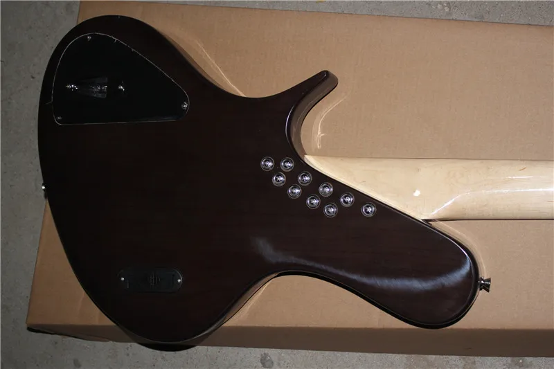 24 frets 5 strings electric bass guitar active pickups Free Shipping 1 2