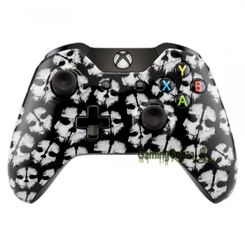 

COD White Ghosts Faceplate Front Shell Case Repair kit for Xbox One Controller