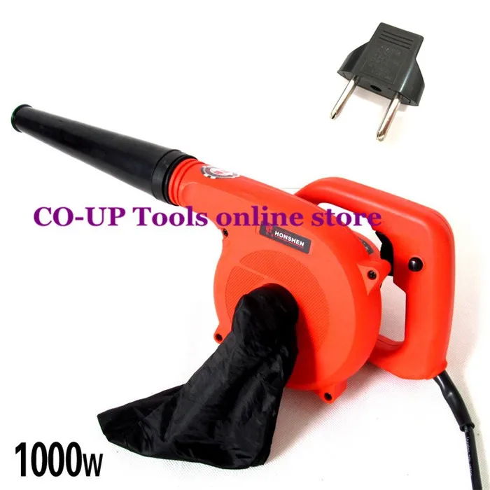 1000W 220V High Efficiency Electric Air Blower Vacuum Cleaner Blowing/Dust collecting 2 in 1
