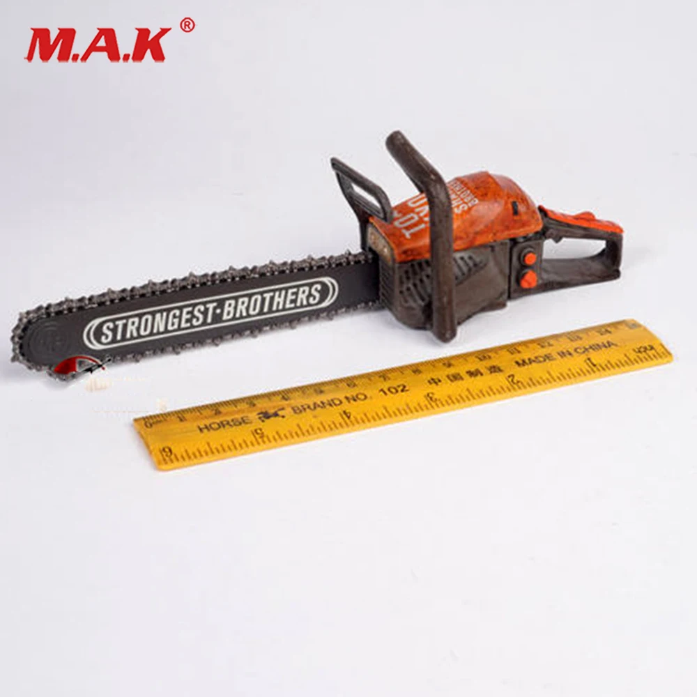 1/6 Scale Soldier Story1/6 Scale Strongest Brothers Chainsaw Model Weapon Model Toys For 12 Action Figure Accessories 2pcs 1 6 scale dragon dml toys wwii gray soldier forward hat cap model toy dolls military fit 12 inch action figure accessories