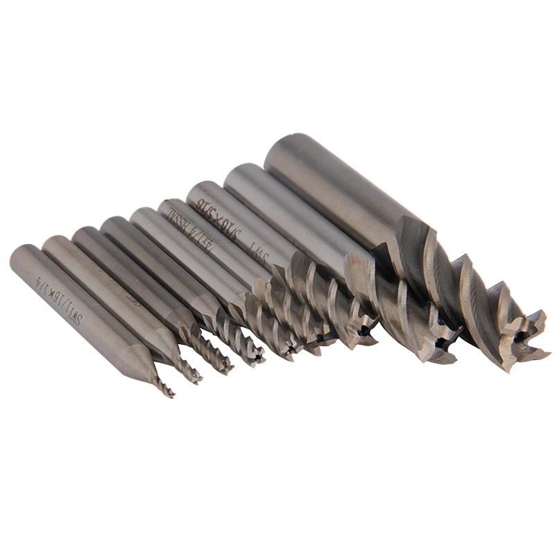 1/2 Inch Straight Shank 4 Flutes Spiral End Mill Milling Cutter Carbide Coated 1/2 Inch Straight Shank 4 Flutes Spiral End Mill Milling Cutter Carbide Coated