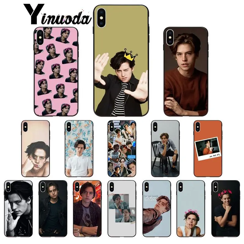 

Yinuoda American TV Riverdale Series Cole Sprouse Unique Design Phone Cover for iPhone 6S 6plus 7 7plus 8 8Plus X Xs MAX 5 5S XR