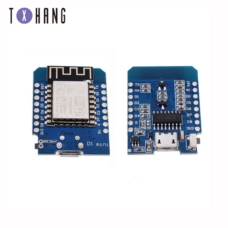 ESP8266 ESP 12 ESP12 WeMos D1 Мини модуль Wemos WiFi макетная плата Micro USB 3 В на основе 8266EX 11