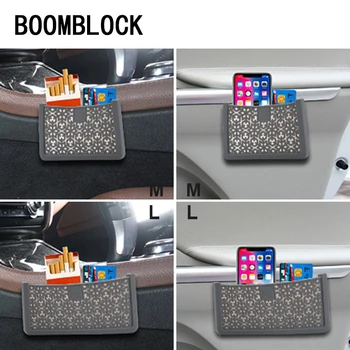 

BOOMBLOCK Car Styling Phone Holder Bag Sitkcer Silica gel For Audi A4 A3 A6 C6 B7 B8 B5 Q5 Seat Leon Ibiza Skoda Fabia Yeti