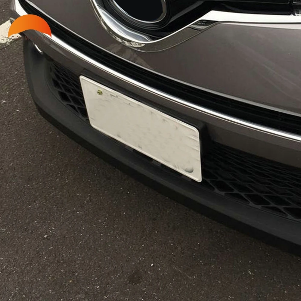 

For Toyota C-HR CHR 2016 2017 2018 ABS Plastic Chromed Front Bottom Grille Strip Center Racing Cover Moulding Trim Car Styling