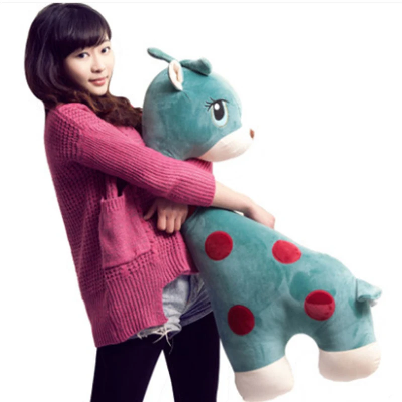 Fancytrader 39 100cm font b Cute b font Giant Plush Stuffed Giraffe Toy Soft Anime