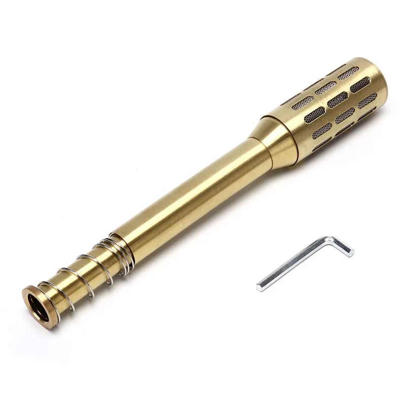 Moxibustion Therapy Massage Stick Big Brass Moxa Roll Burner Meridian Acupuncture Stimulation Moxa Roller Stick Body Massager