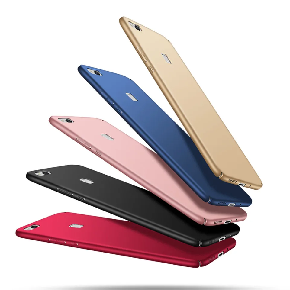 

Matte Hard Plastic Case For Huawei P8 Lite 2017 Cover PC Scrub Shell Honor 8 9 10 6X 7X 6A 7A Nova P9 P10 P20 Hard Phone Cases