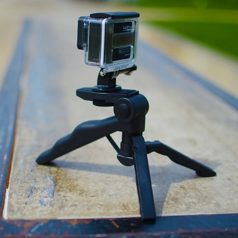 Револьвер с винтовой экшн камерой 1/4 20 в комплект входит адаптер GoPro. Мини штатив и