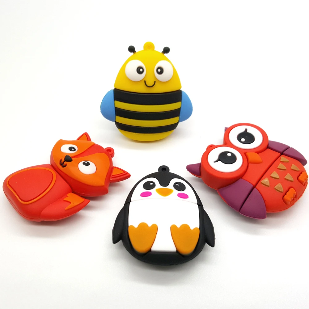 USB флеш накопитель 32G Милая Божья коровка флешка 16 GB Единорог Флешка 8 Memoria stick beetle