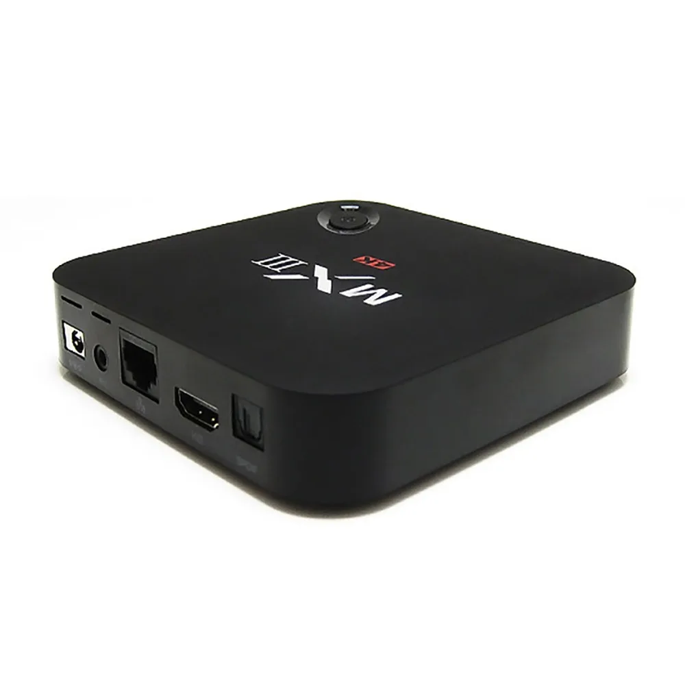 ТВ приставка MXIII MX3 4K с четырехъядерным процессором Amlogic S812 Cortex A9 2 ГБ/8 ГБ Android 4 Wi Fi 3D
