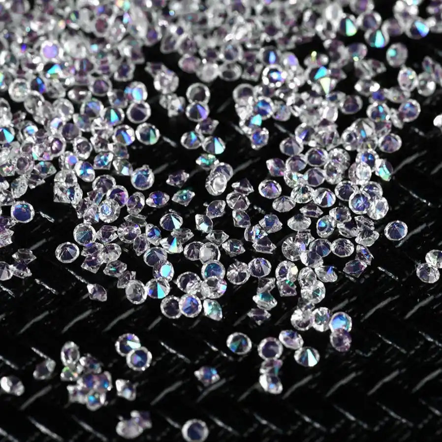 3000Pcs 3MM DIY Diamante Tabela Confetti Cristalinas Acessórios Do Partido Eventos.