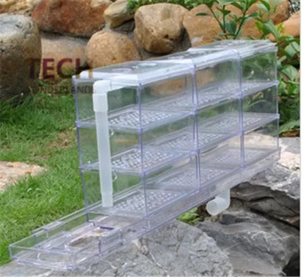 

Aquarium rain type trickling filter tank fish tank external top filter drop box DUCK 60cm 9 boxes