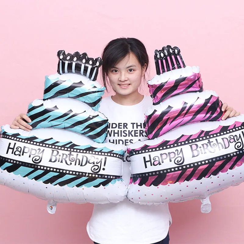 1pc Happy Birthday letter Aluminum foil Balloon Balloons Kids Baby Shower Birthday Party Balloons Toy Helium Globos Party Baloon
