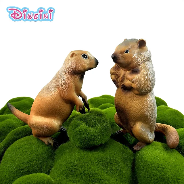 Cheap Simulation groundhog forest wild animal model one piece Marmot action figure PVC hot toy Gift For Kids Decoration accessories Cheap Simulation groundhog forest wild animal model one piece Marmot action figure PVC hot toy Gift For Kids Decoration accessories