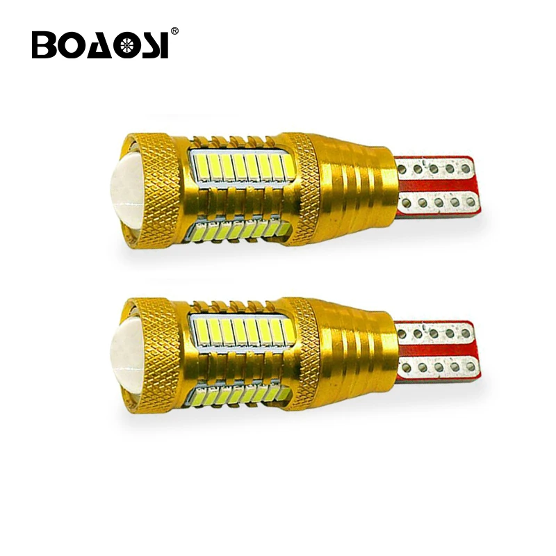 2 шт. авто светодиодный задний фонарь лампы T15 T16 W16W 4014 SMD CANBUS НЕ OBC Error Автомобильный