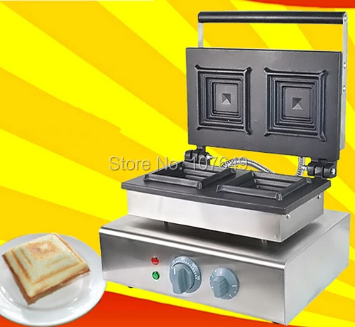 110v 220V Electric Commercial Use Sandwich Press Maker Wholesale Home Appliances