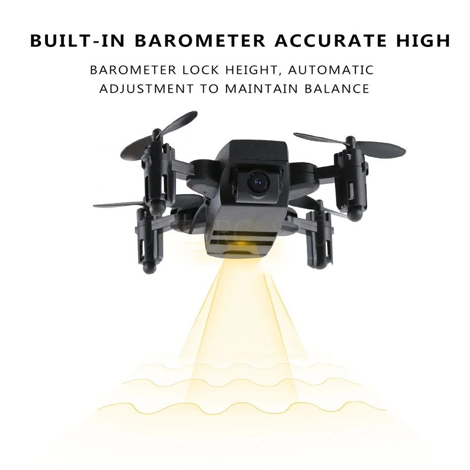 Hot Sales IN1601 Mini Drone Quadcopter With 2MP WIFI Camera Folding RC Mini Quadcopter Selfie Pocket Drone Flying Toys for Kids1 (4)