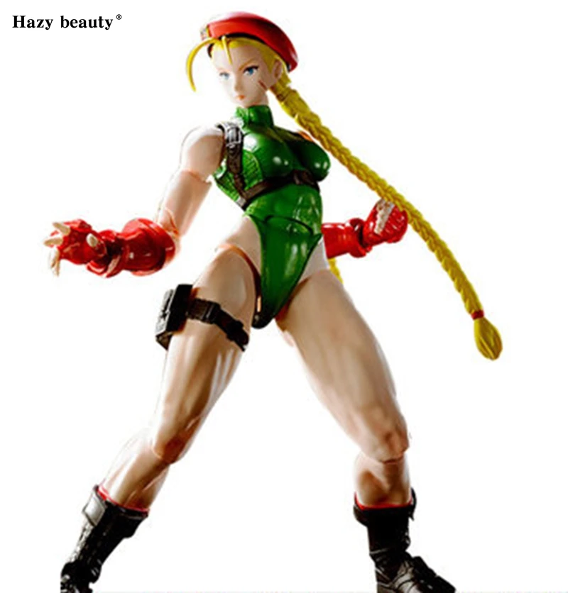 

Hazy beauty Street Fighter SHF Play Arts Kai CAMMY PVC Figures Model Toys Figuras Dolls Vol.2