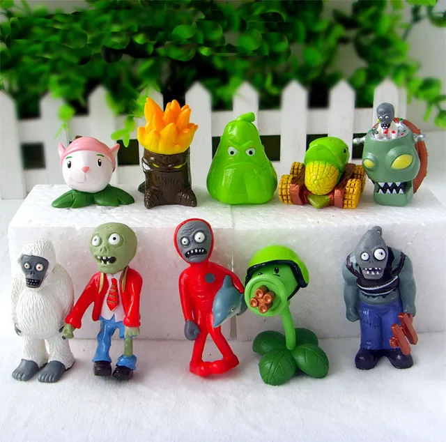 Best Price Plants VS Zombies PVZ Collection Figure boss zombies snow figure Toy Doll Free Shipping 10Pcs/Lot