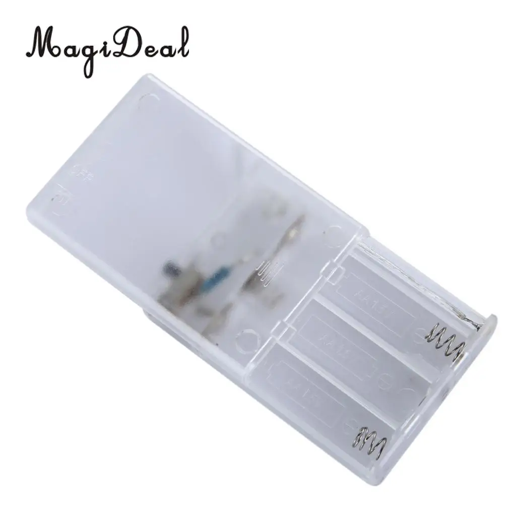 MagiDeal 20 Little LED Light String with Battery Operated  Ligthing Chain Fairy Strings Home Kids Room Party Decor Warm White