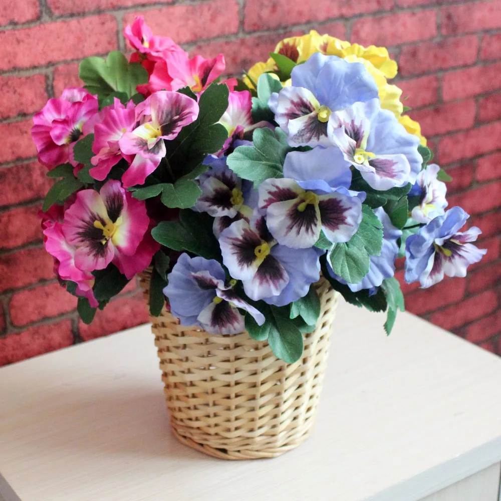 pansy wedding bouquet