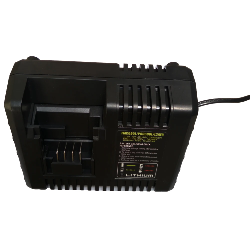 Для Black Decker Porter cable для Stanley 10 8 V 20 литий ионная батарея замена зарядное устройство