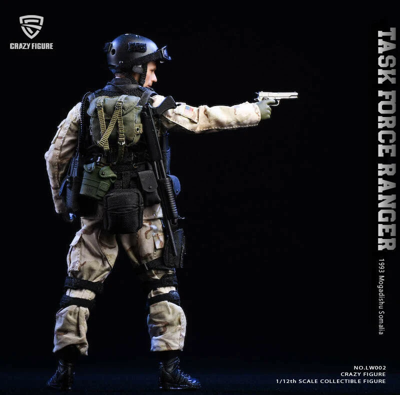 1/12 сумасшедшая фигурка LW002 US Miliary Special Force(ASOC) Мужская фигурка солдата игрушка