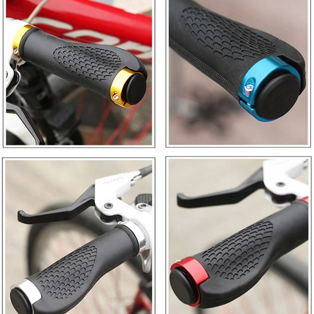 1 пара велосипедных ручек MTB велосипедная рукоятка нескользящая резиновая горная MTB велосипедная рукоятка Запчасти для велосипедов аксессуары