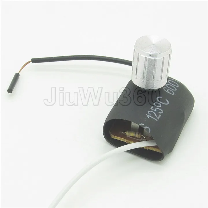 3A Dimmer Switch Dimmer Rotary Switch With Aluminum Knob for Table Lamp