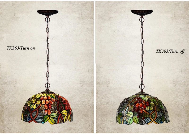 Tiffany hanging lamp light (12)