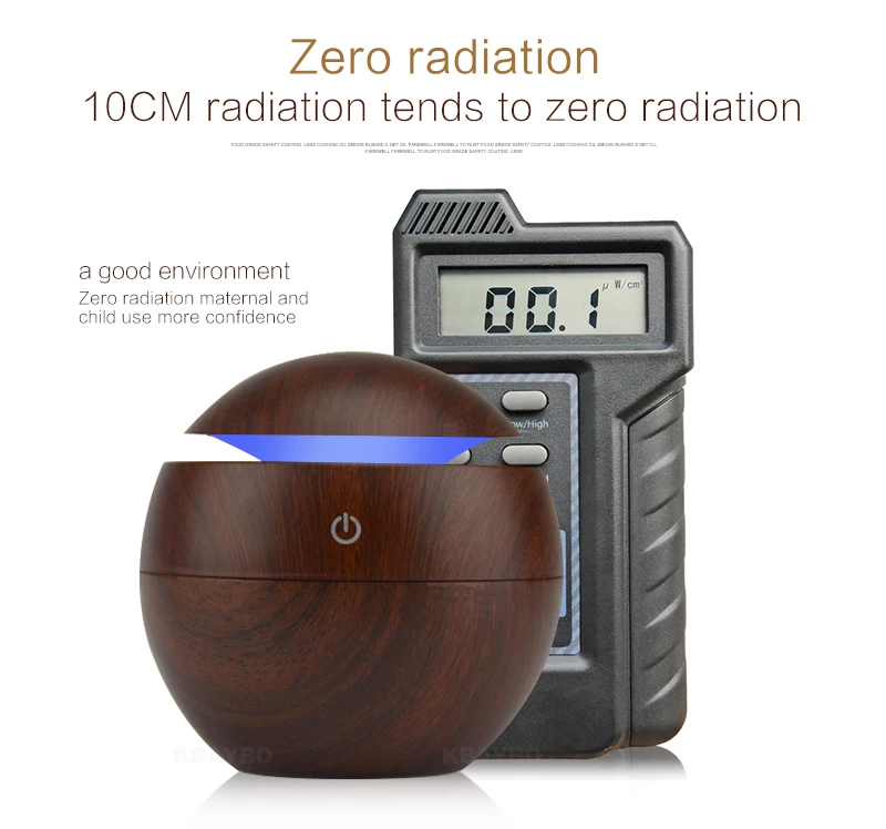 Kbaybo usb aroma essential oil diffuser ultrasonic cool mist humidifier air purifier 7 color change led night light for office home