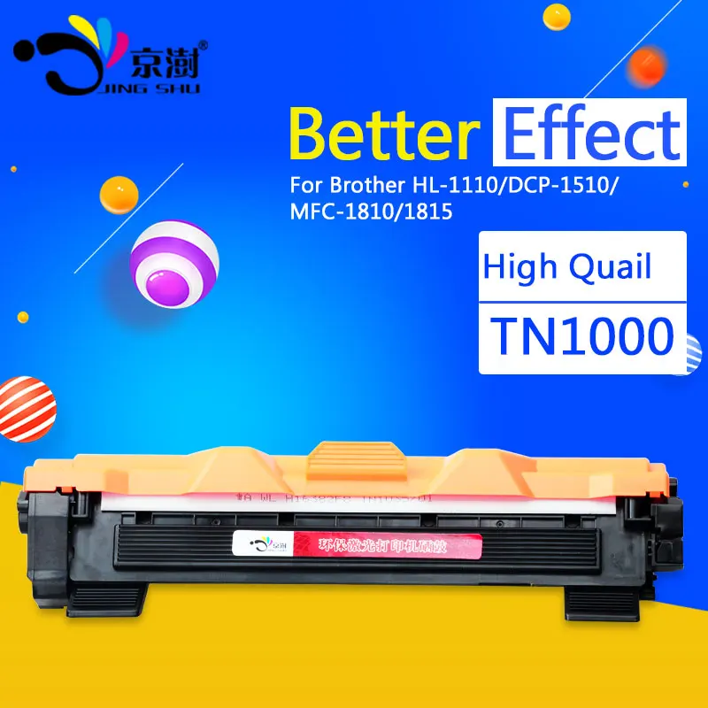 

2pcs Compatible Toner Cartridge TN1000 tn-1075 for Brother HL 1110 1110R 1112 MFC 1810 1810R 1815 1815R DCP 1510 1512 Printer