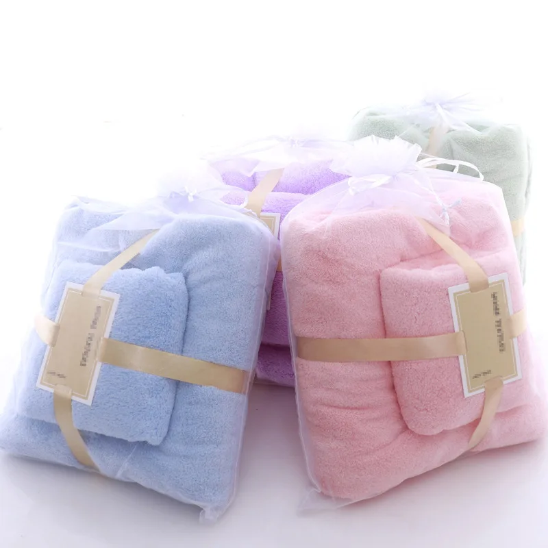 Günstig Luxus handtuch set Korallen samt handtuch bad handtuch für Erwachsene dicken weichen, saugfähigen mutter handtuch geschenk Gesicht handtuch bad towels70 * 140CM