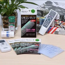 4 упаковки 20 шт. термоусадочная пленка прозрачная видео ТВ кондиционер пульт дистанционного управления защитная крышка домашний Водонепроницаемый защитный чехол