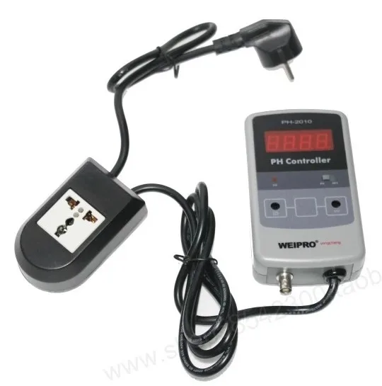 Goedkoop Weipro PH 2010A ph meter waarde controller Verse Zout PH online monitor, goede kwaliteit betrouwbare