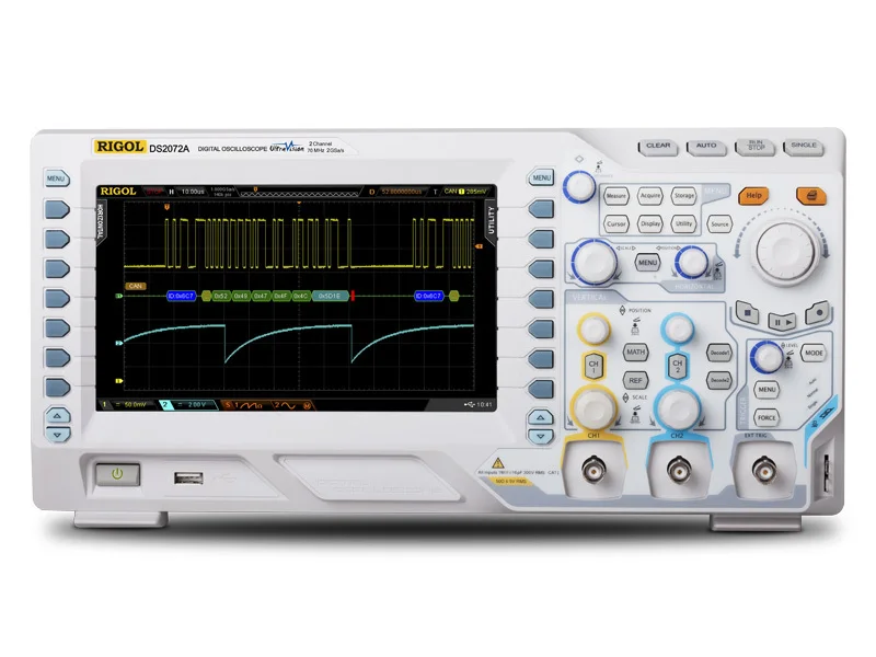 

Rigol DS2072A-S Digital Oscilloscope 70MHz 2 Channel + 2 Channel Signal Source